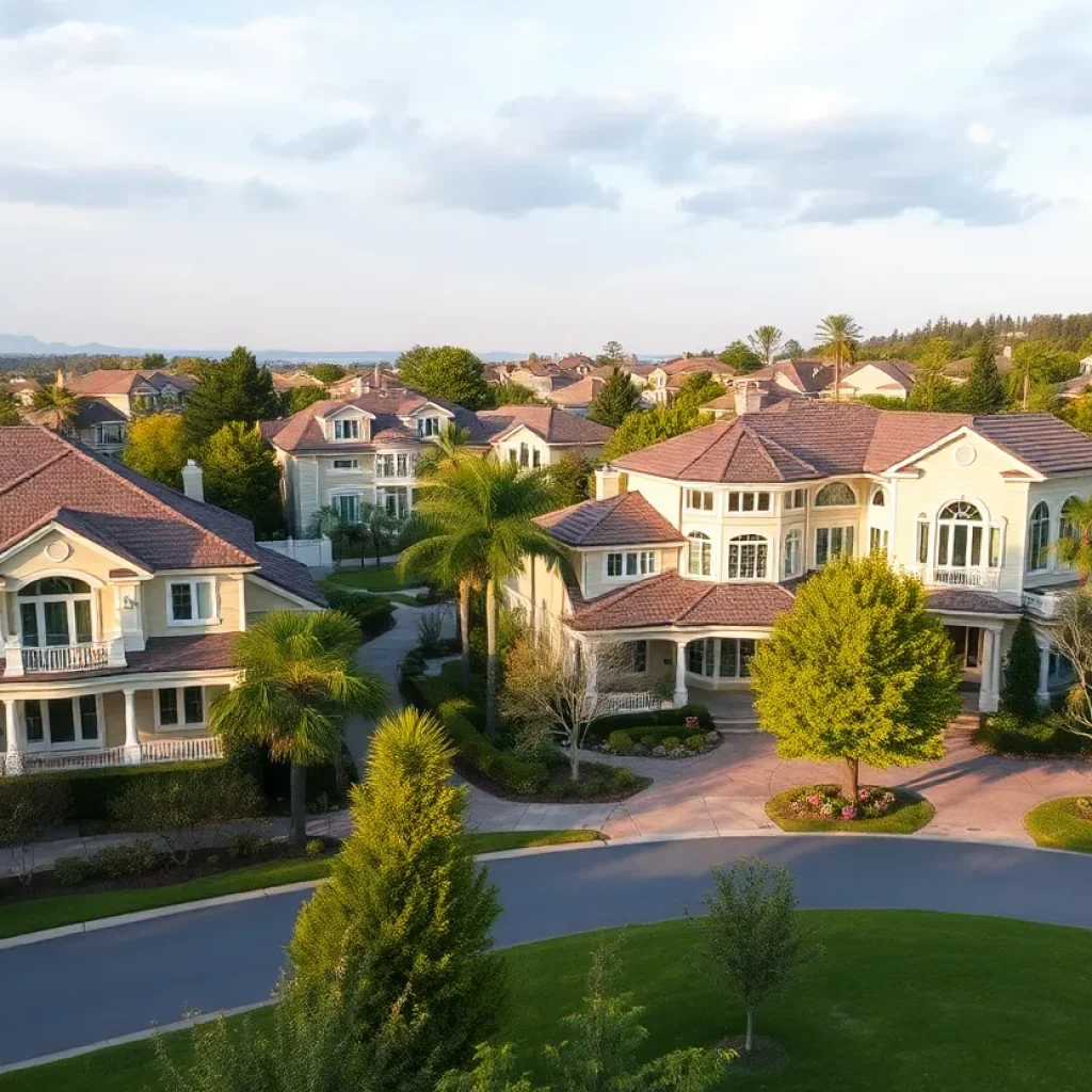 Luxurious houses in River Ridge, Louisiana