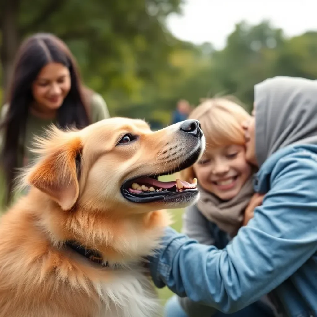 Heartwarming dog reunion in New Orleans.