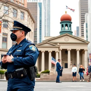 Symbolic representation of police promotions in New Orleans