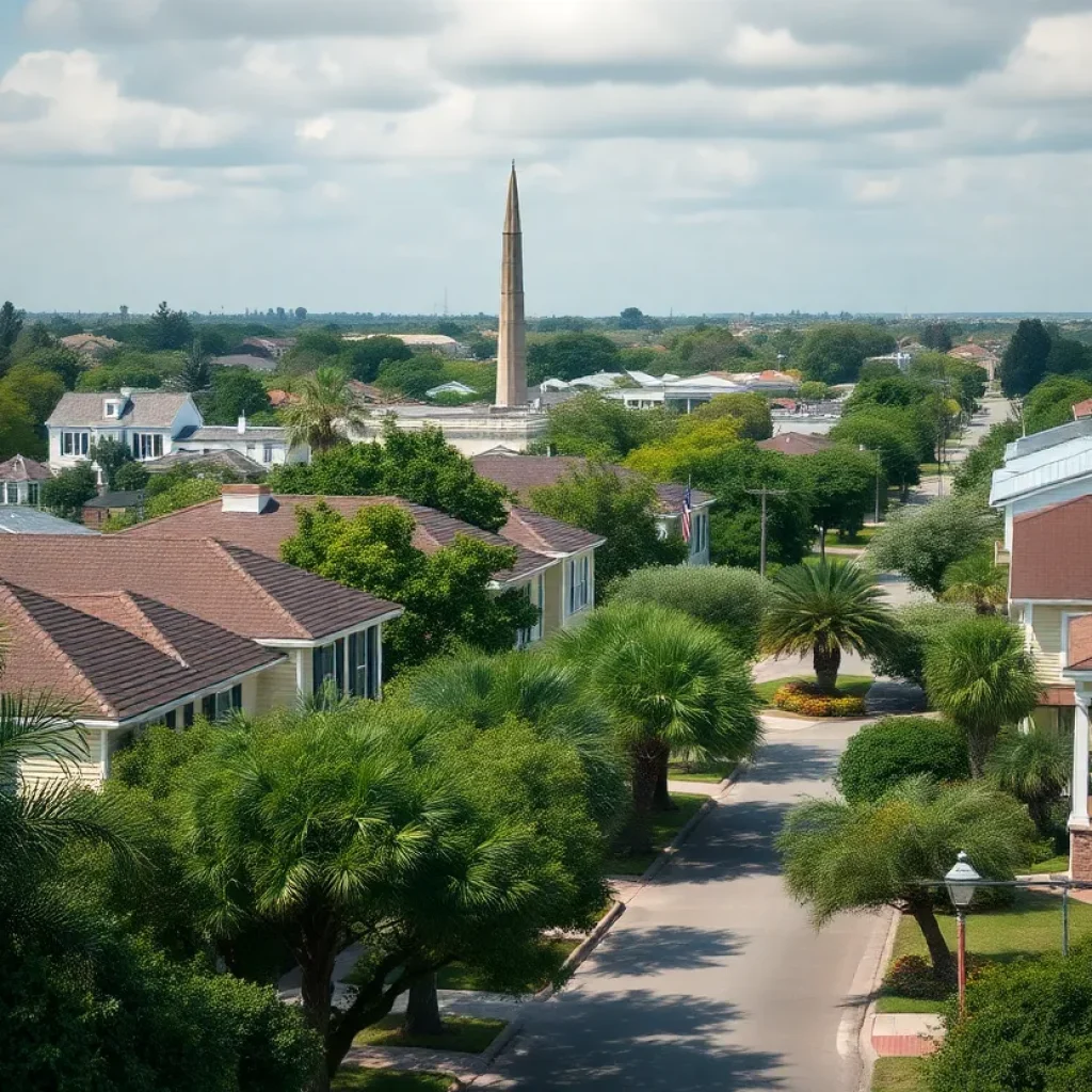 Urban trees in New Orleans