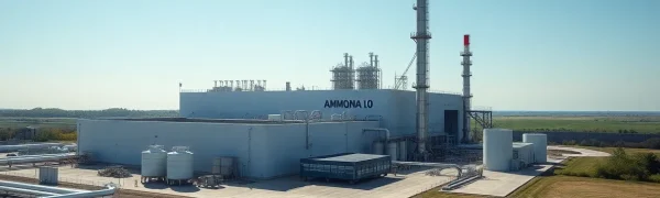 New Low-Carbon Ammonia Facility Announced in Louisiana