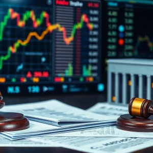 Visual representation of a financial investigation into business acquisitions.