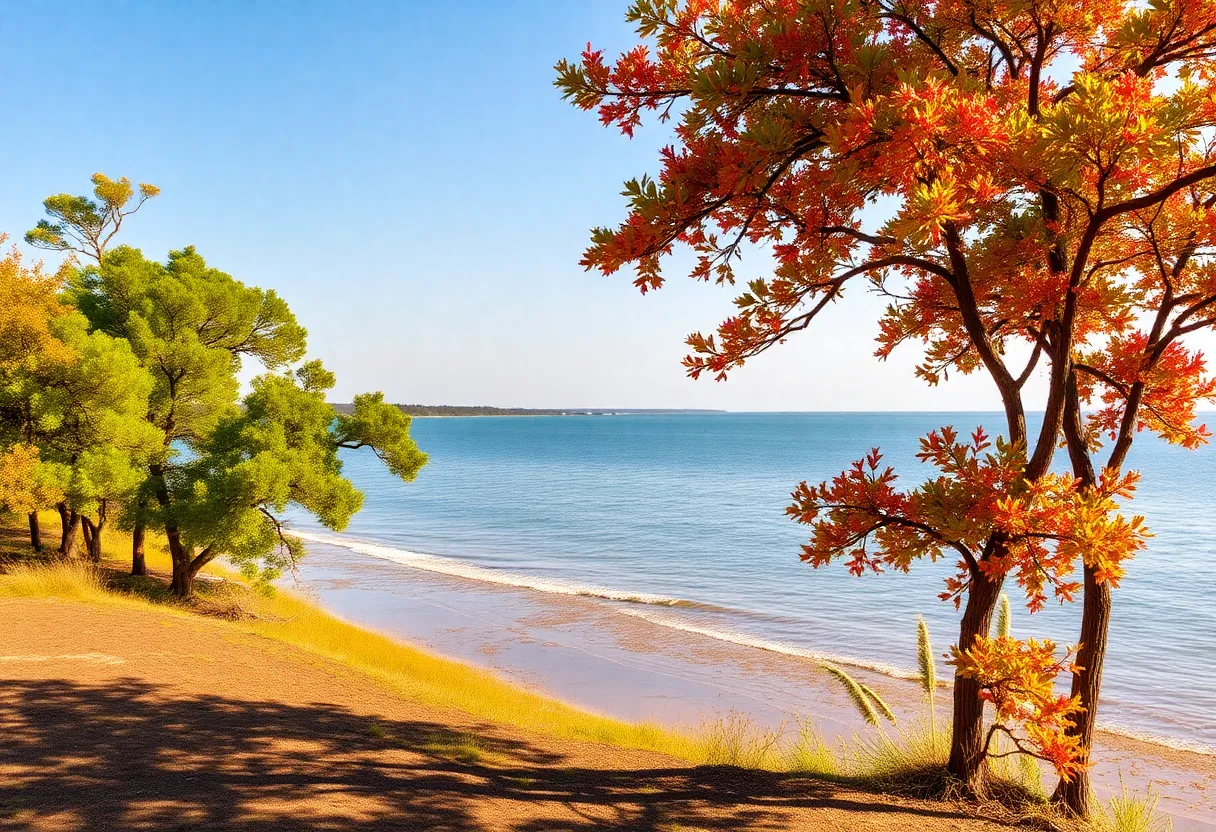 Beautiful Louisiana coastline highlighting the need for coastal restoration
