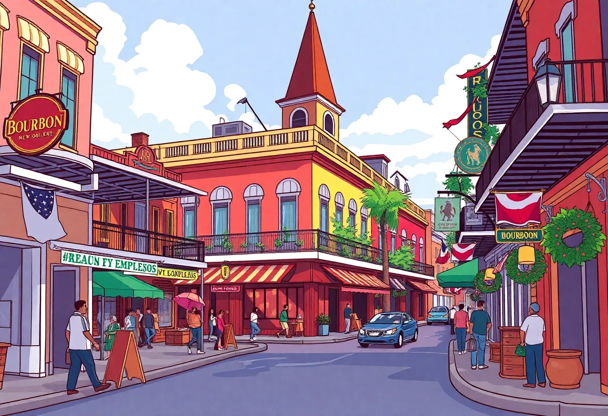 Bourbon Street businesses supporting recovery efforts
