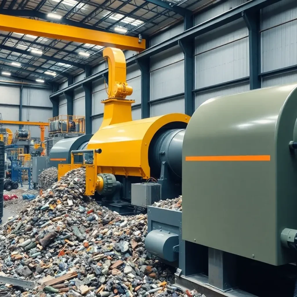 Advanced hammermill technology at Jena Metals recycling facility