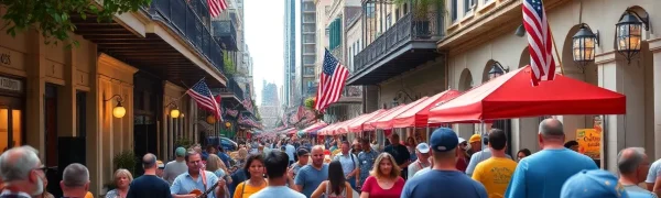 Memorial Day Weekend in New Orleans Offers Diverse Events