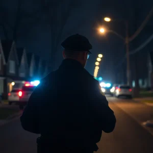 Police conducting a manhunt for jail escapees in a New Orleans neighborhood