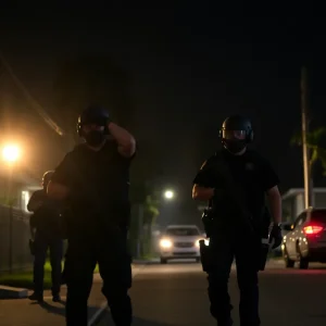 Police conducting a manhunt in New Orleans neighborhood