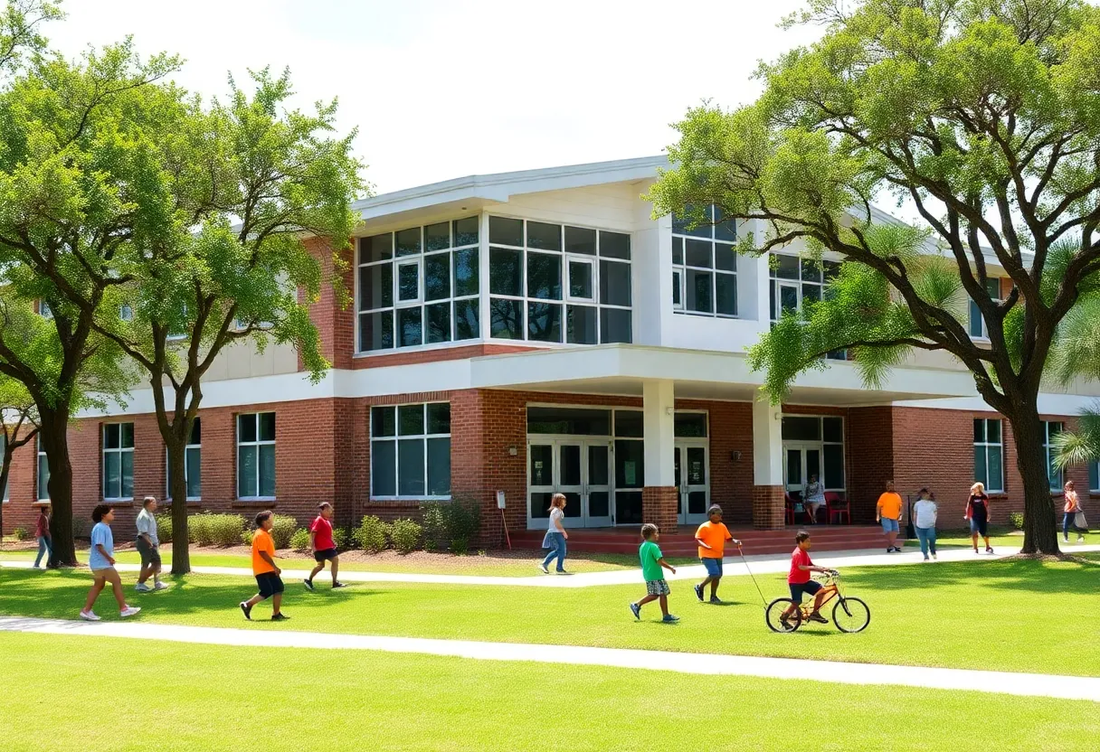 School district in Plaquemines Parish with diverse students