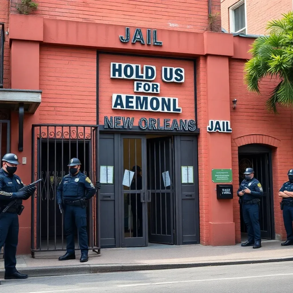 Law enforcement agencies in New Orleans responding to a high-profile inmate capture