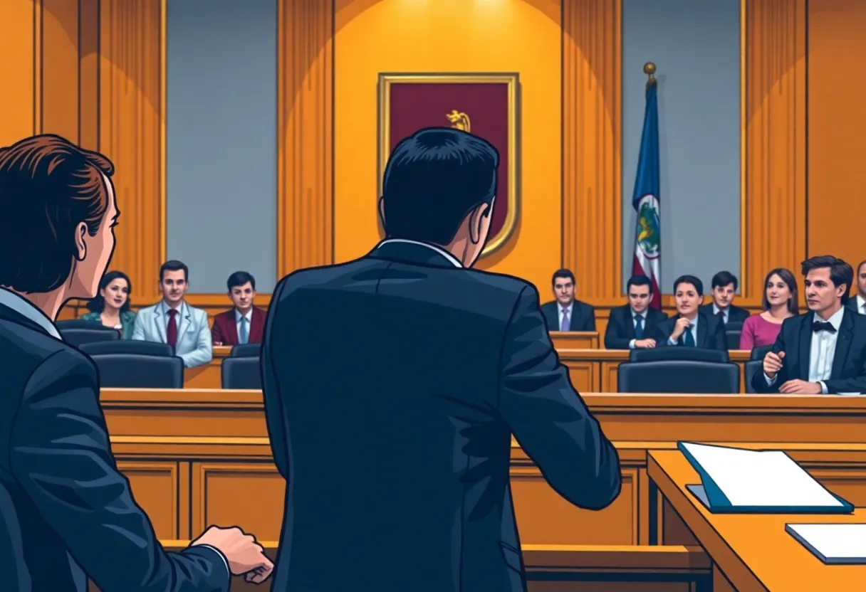 Illustration of legal proceedings related to CVS Health.