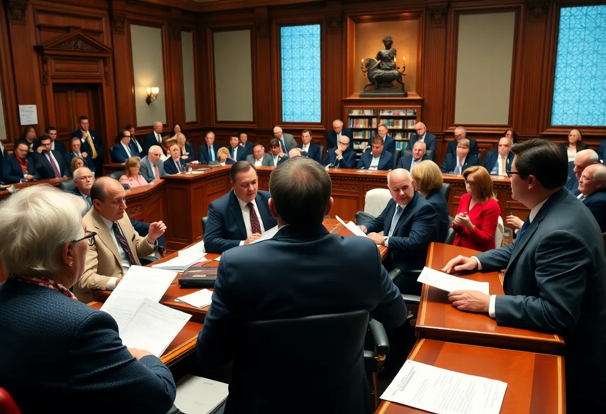 Lawmakers debating House Bill 358 in Louisiana