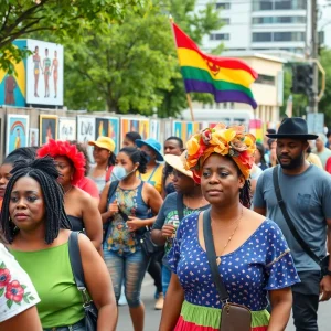 Juneteenth parade celebration in New Orleans