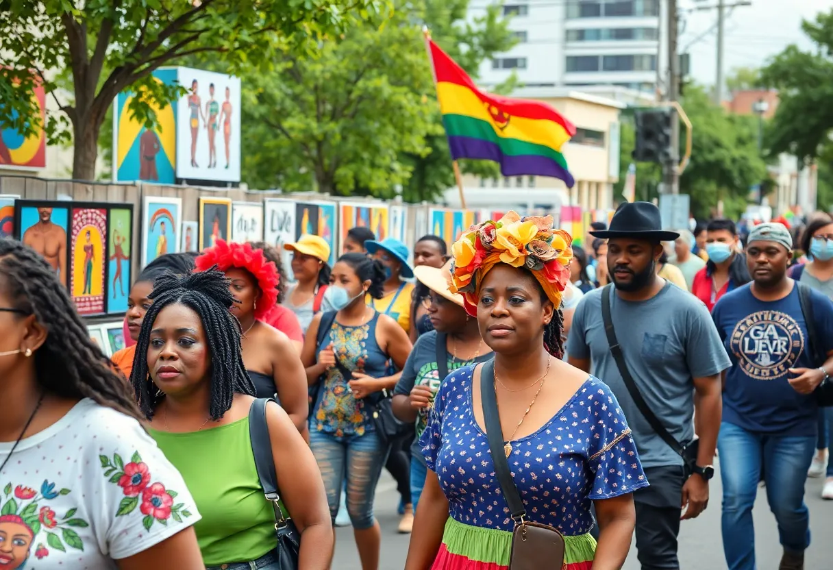Juneteenth parade celebration in New Orleans