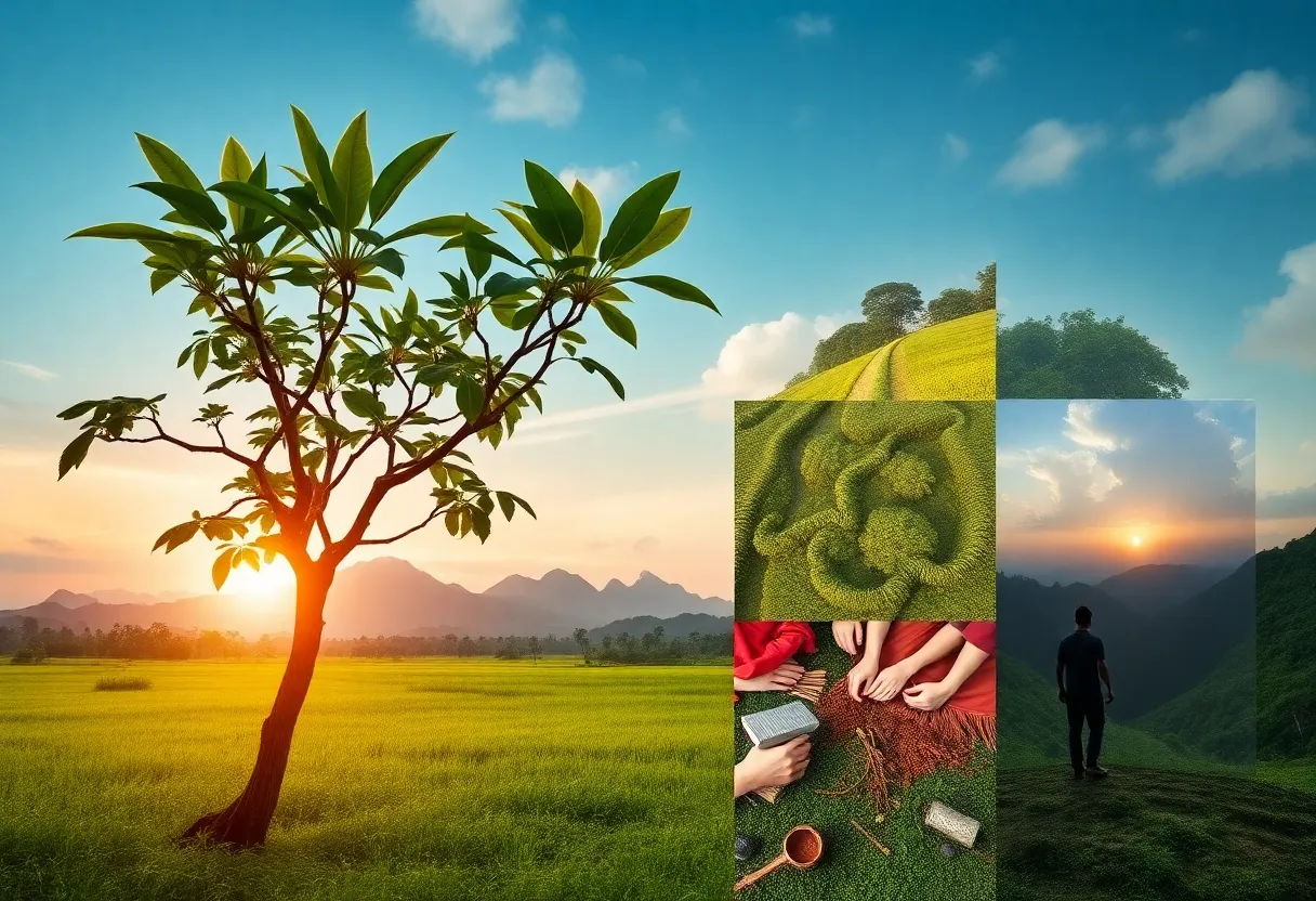 Conceptual representation of kratom effects