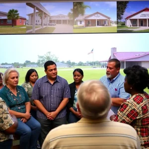 Group of residents in Louisiana discussing Medicaid and SNAP cuts