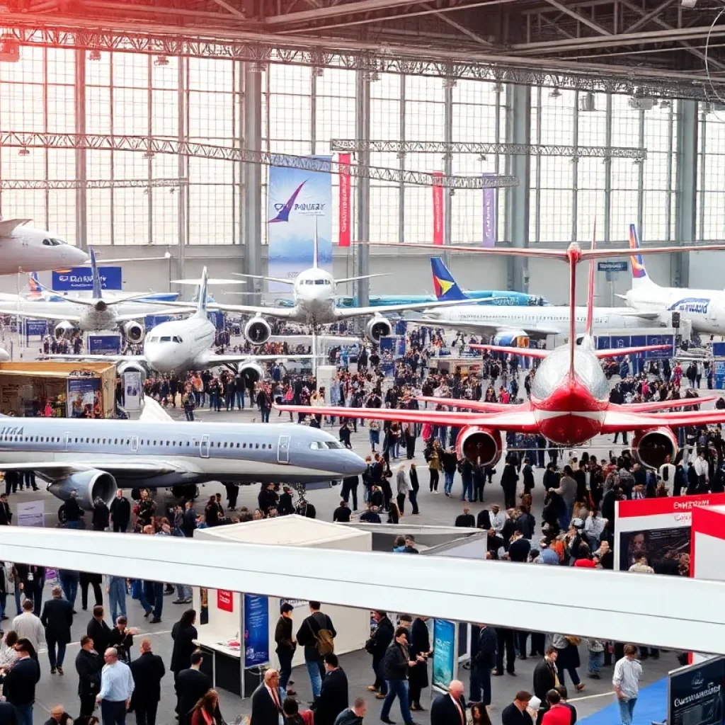 Delegation from Louisiana at the Paris Air Show showcasing aerospace projects