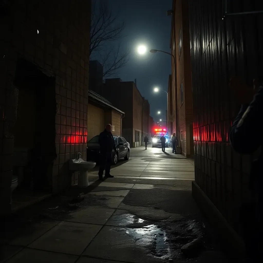 Scene of jail escape in New Orleans with broken fixtures.