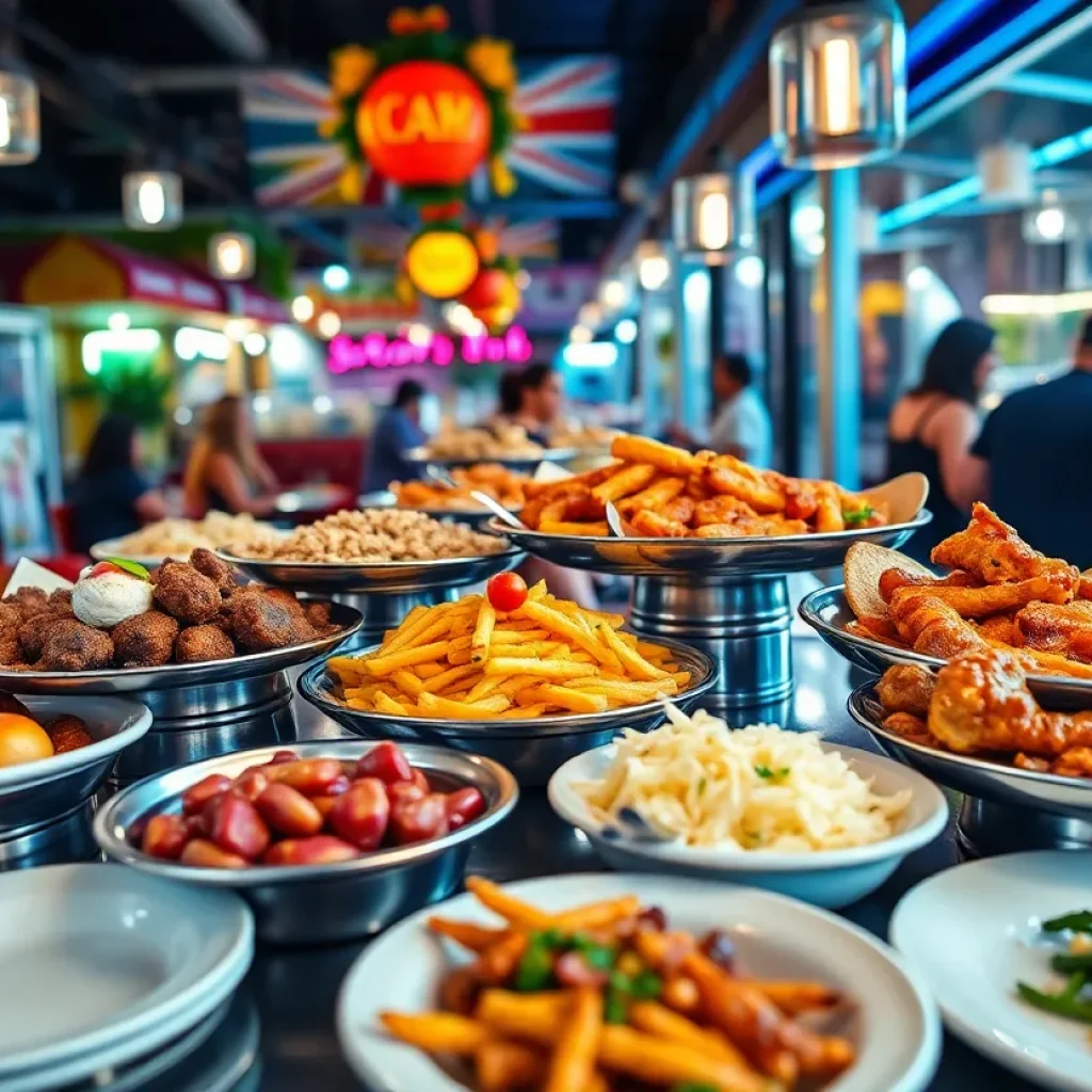 Variety of dishes served during New Orleans Restaurant Week