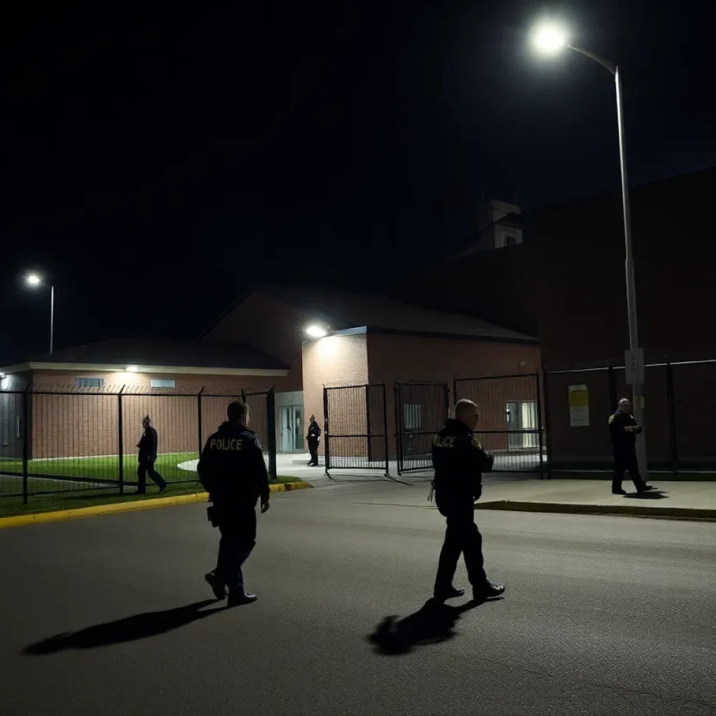 Increased security at Orleans Parish Jail with police presence