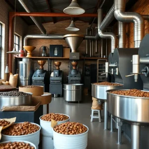 Folgers Coffee Roasting Facility showcasing coffee production in New Orleans