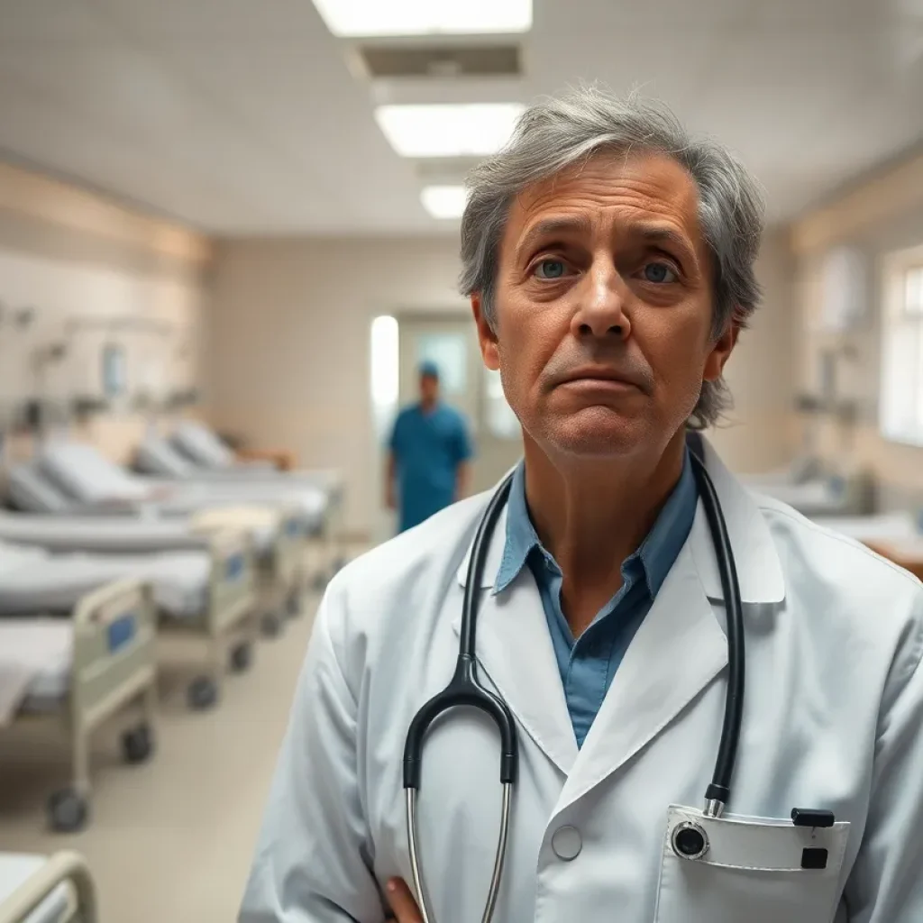 An empty hospital room representing the potential impact of Medicaid cuts