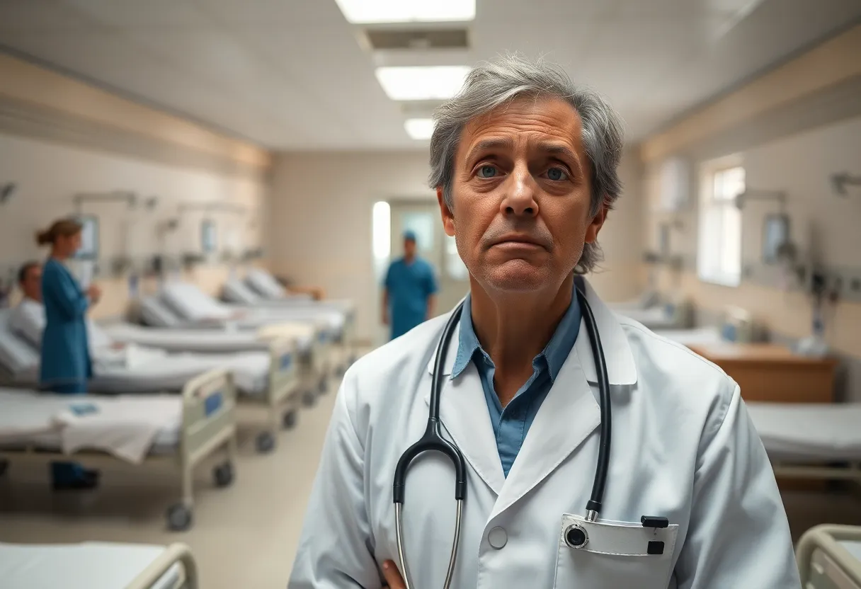 An empty hospital room representing the potential impact of Medicaid cuts