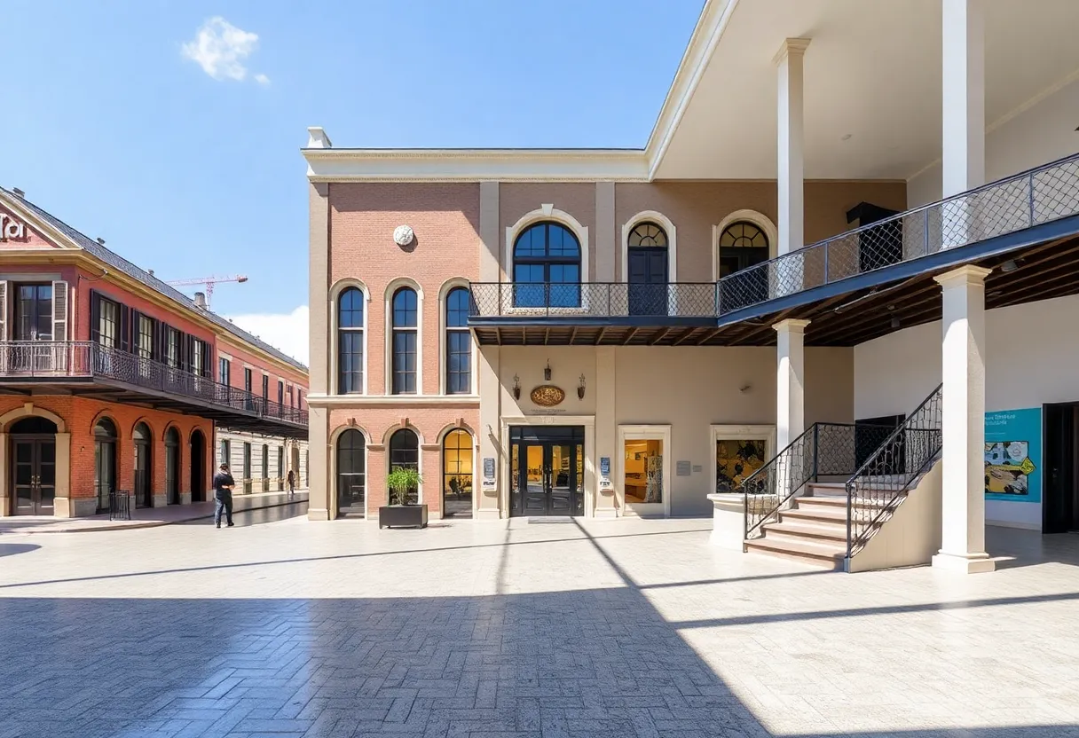 Exterior view of the renovated K-Paul's Louisiana Kitchen in New Orleans