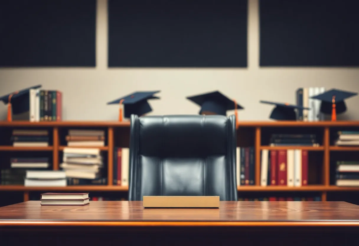 Transition of leadership at the University of Louisiana at Lafayette