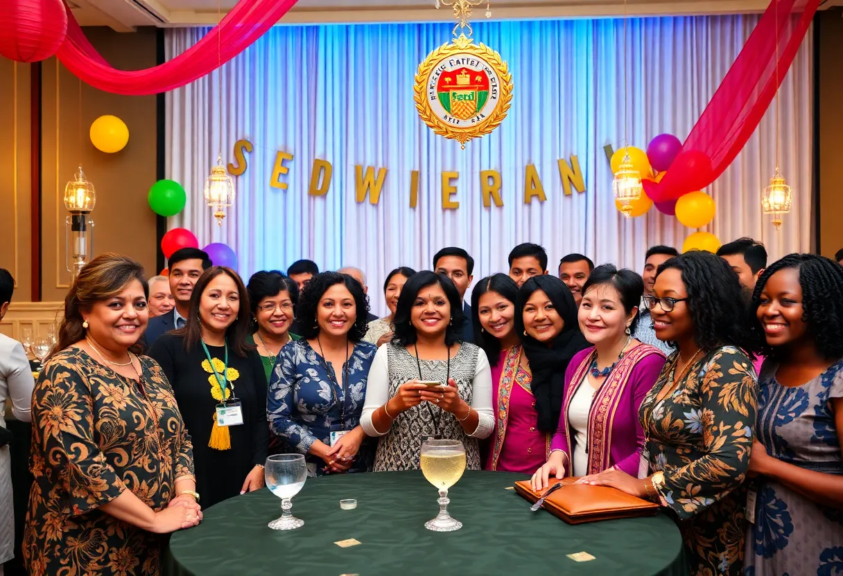 Celebration of Louisiana educators at an awards gala.