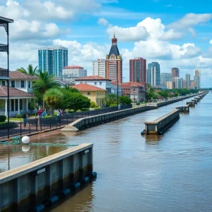 Levee and flood protection systems in New Orleans