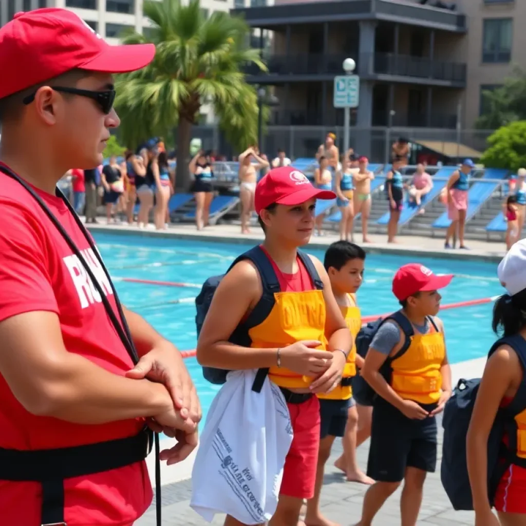 Lifeguards prepping for summer in New Orleans public pools