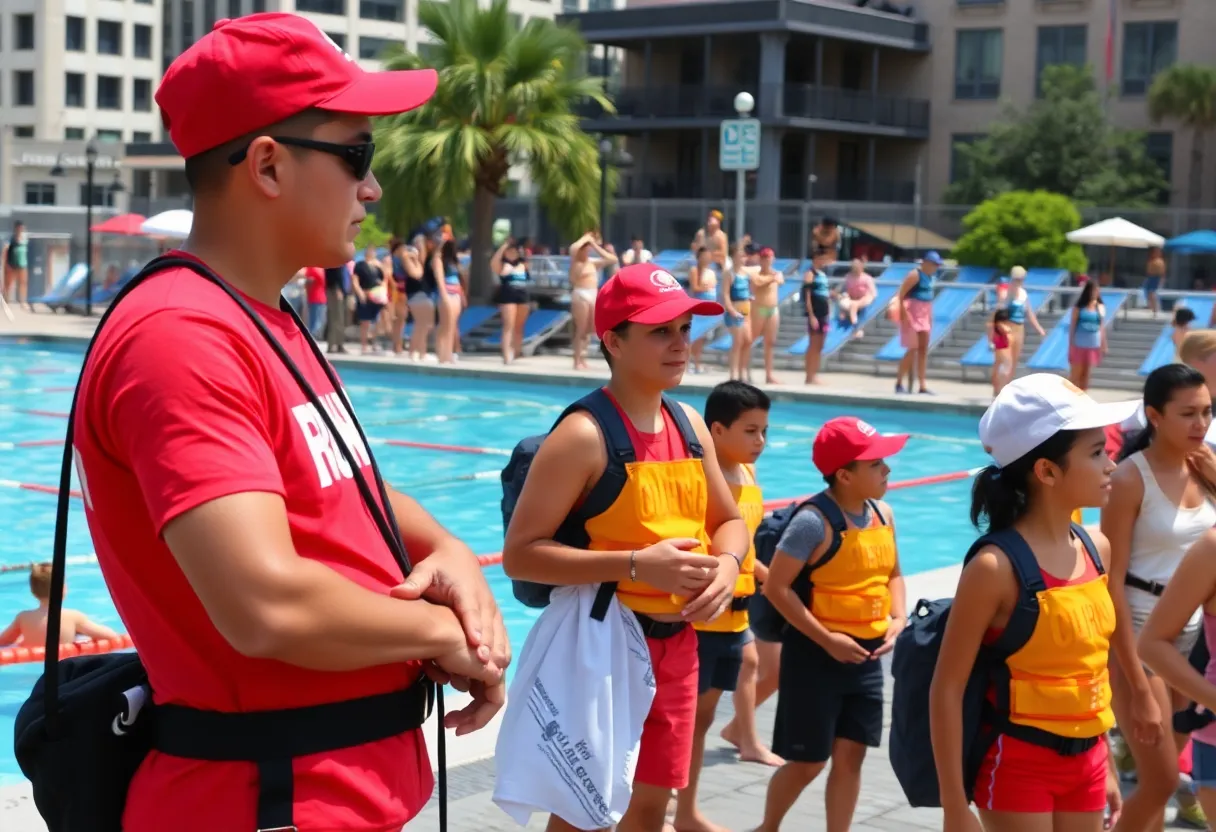 Lifeguards prepping for summer in New Orleans public pools