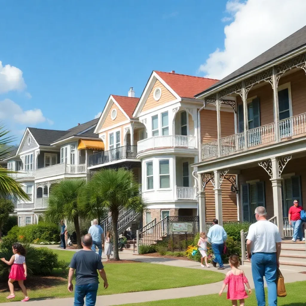 Vibrant neighborhoods in New Orleans with diverse communities