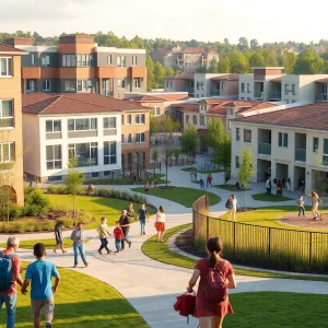 Redeveloped educational facilities in New Orleans