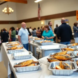 Community members participating in the NOVA annual fundraiser event