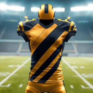 Concept art of New Orleans Saints alternative football uniform