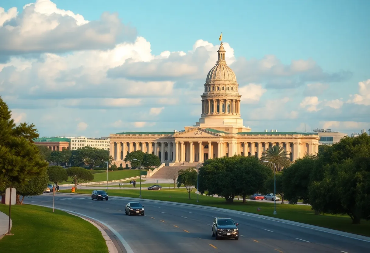 State Capitol of Baton Rouge