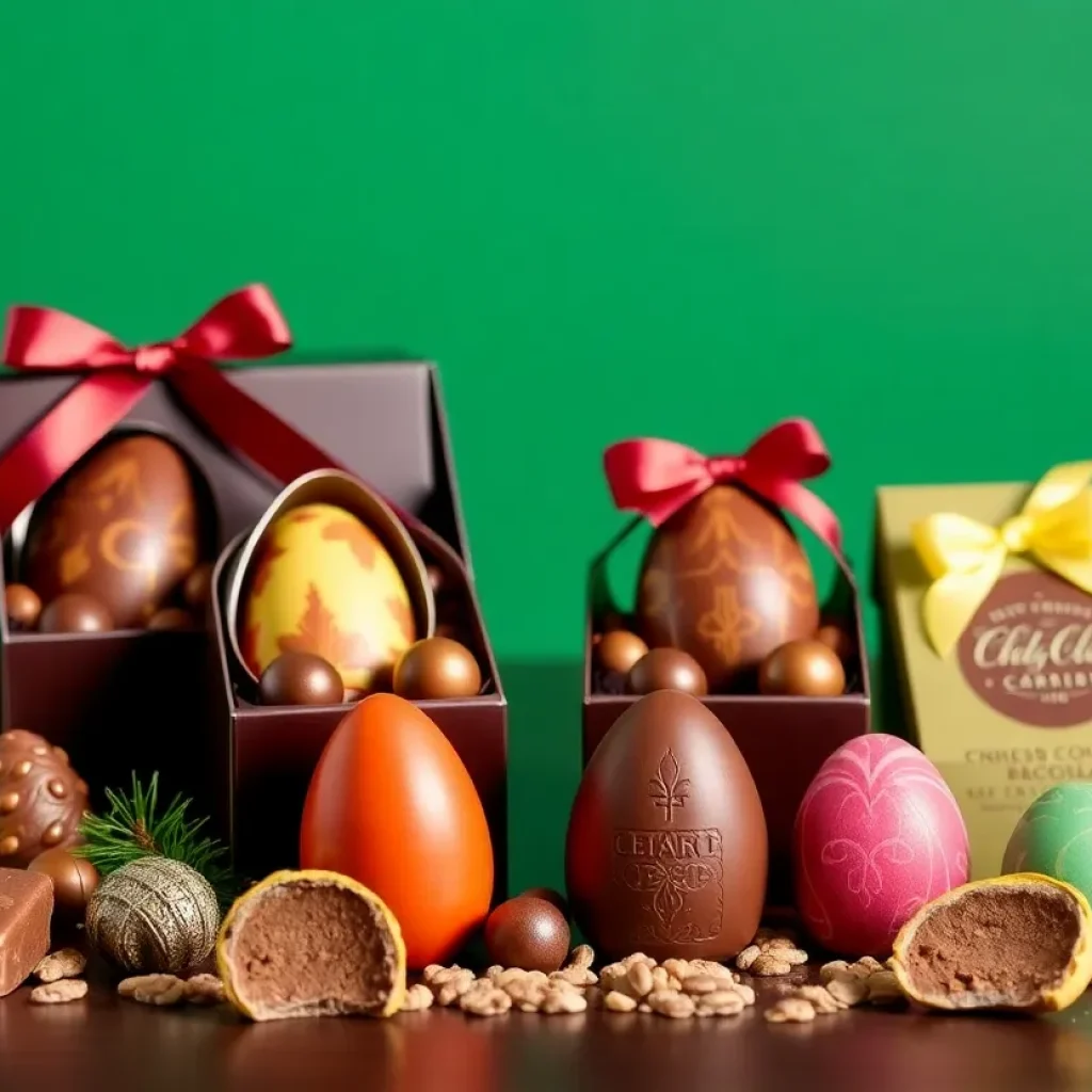 Assorted seasonal chocolates from Elmer Chocolate Corporation