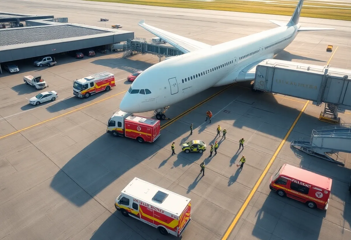 Emergency response drill taking place at Louis Armstrong New Orleans International Airport