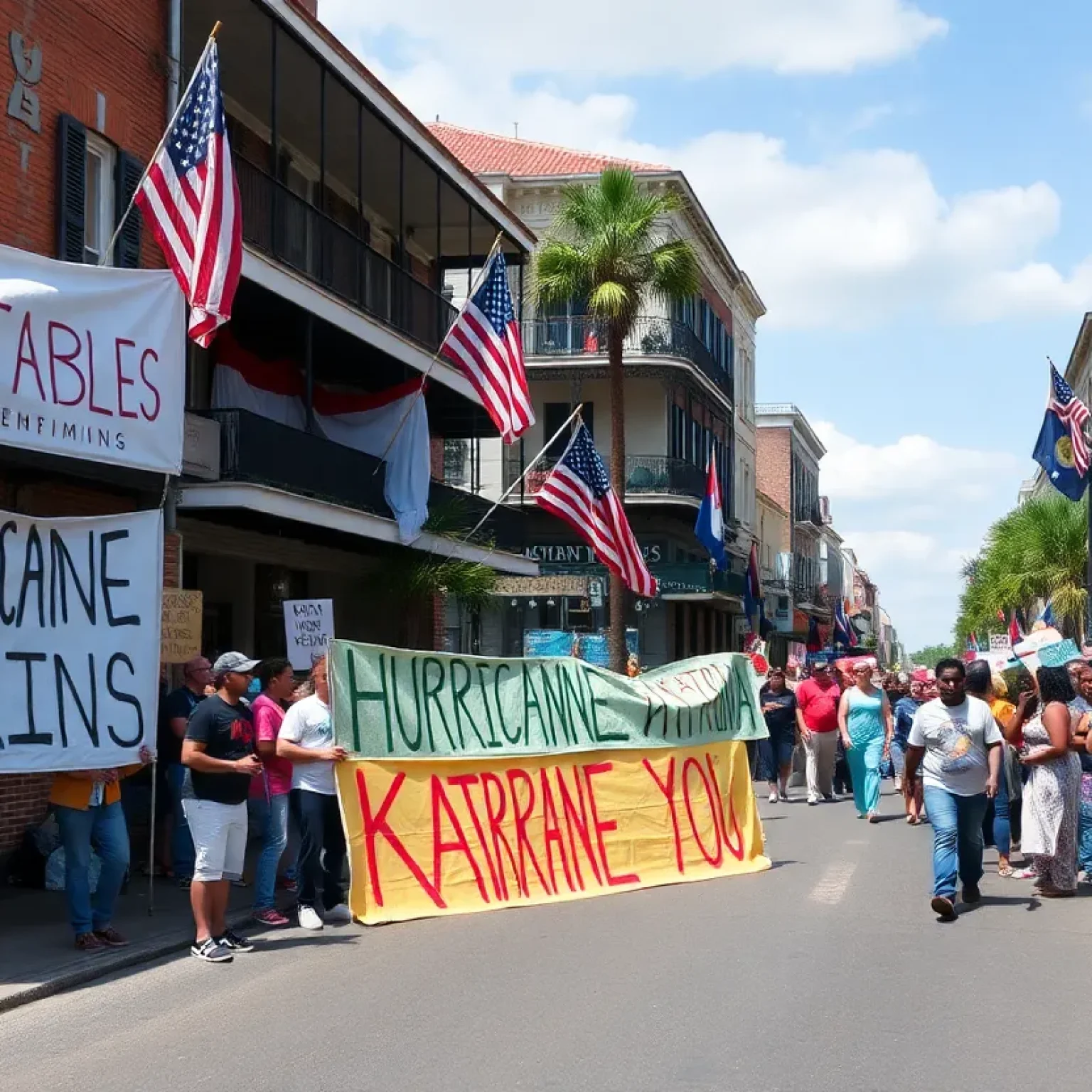 Community gathering for Hurricane Katrina anniversary in New Orleans