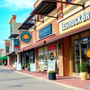 Retail shops in Lafayette, Louisiana