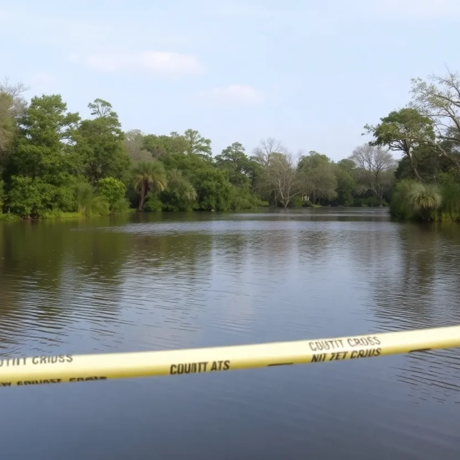 Lagoon in New Orleans East related to missing person case.