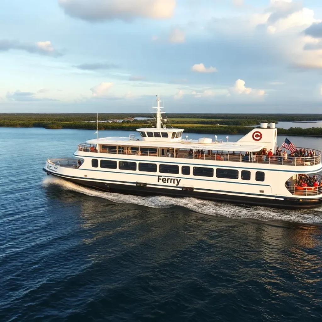 Ferry service in Louisiana improving transportation