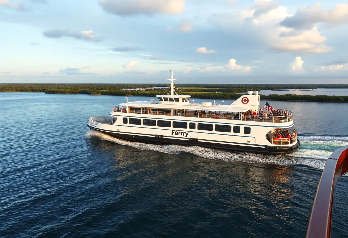 Ferry service in Louisiana improving transportation