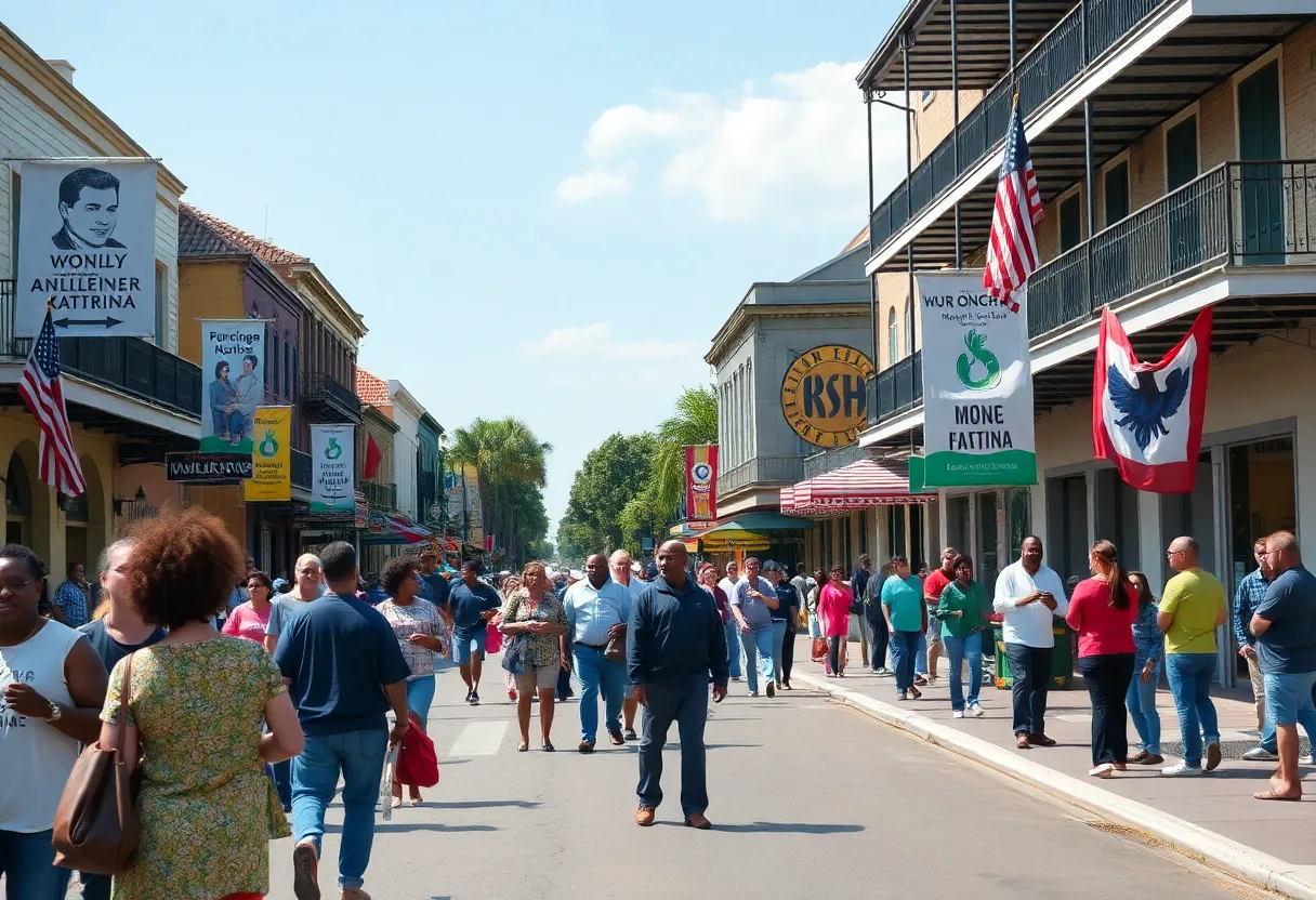 Community gathering in New Orleans for Hurricane Katrina anniversary