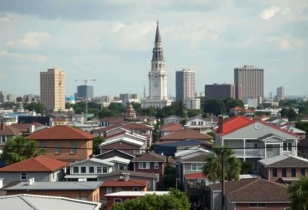 Cityscape of New Orleans illustrating immigration law discussions