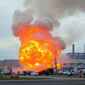 Explosion at Smitty's Supply in Roseland, Louisiana