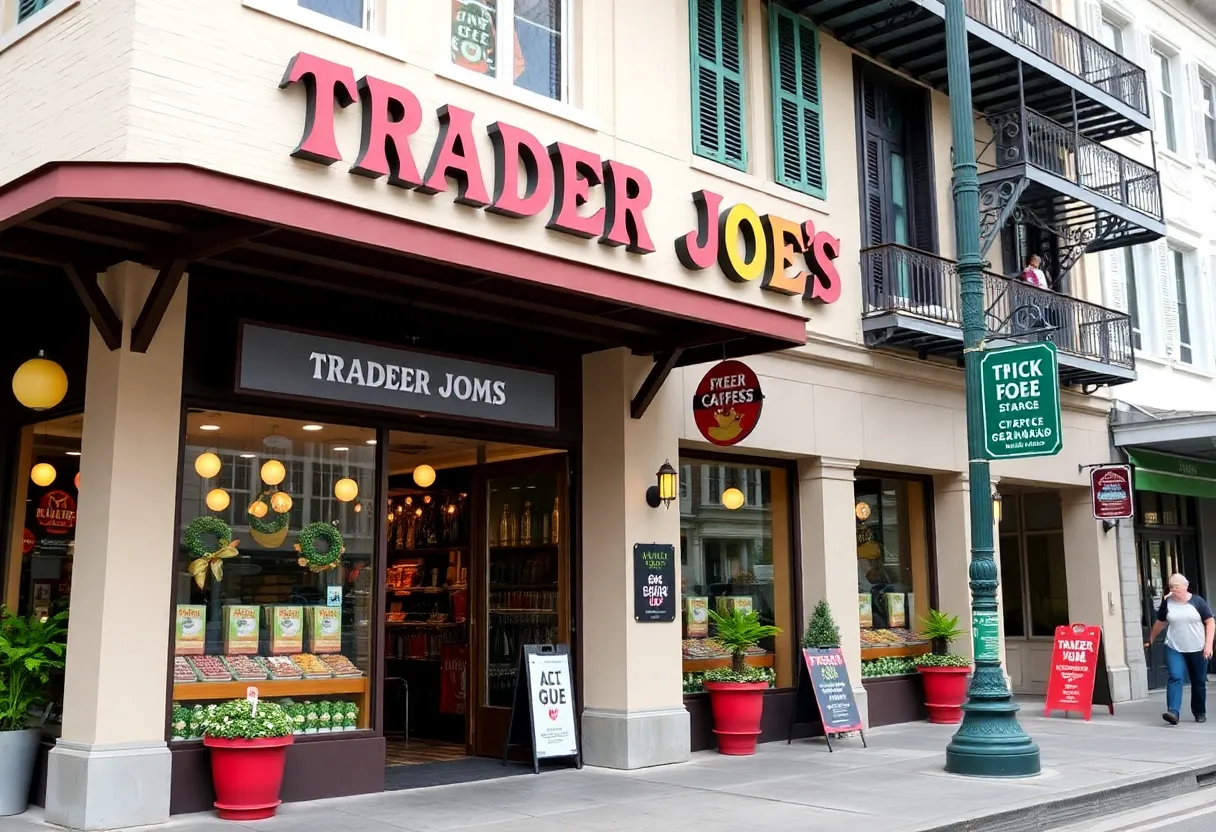 Trader Joe's grocery store opening in New Orleans