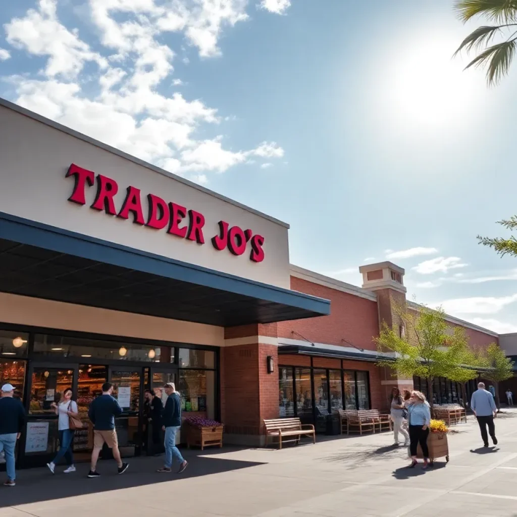 Exterior view of Trader Joe's in New Orleans